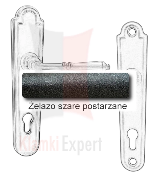 Żelazo szare postarzane
