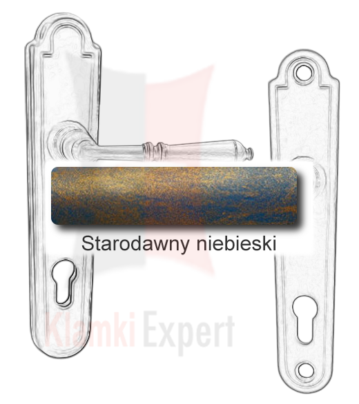 Starodawny niebieski