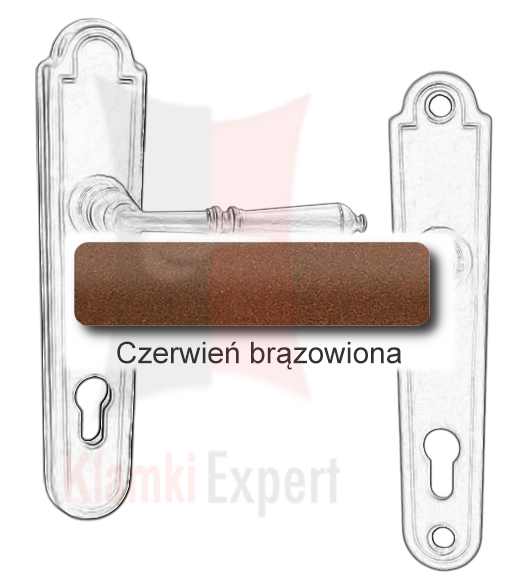 Czerwień brązowiona