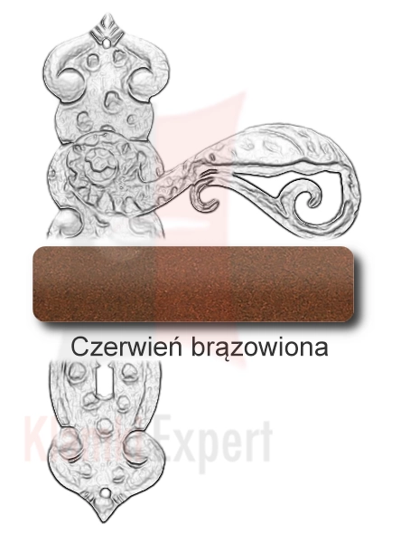 Czerwień brązowiona