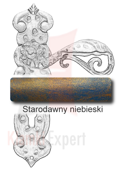 Starodawny niebieski