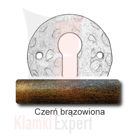 Czerń brązowiona
