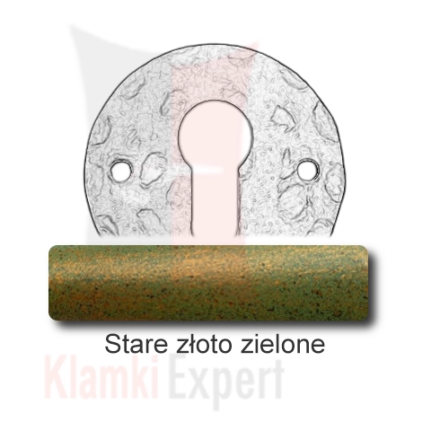 Stare złoto zielone