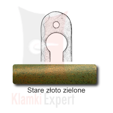 Stare złoto zielone