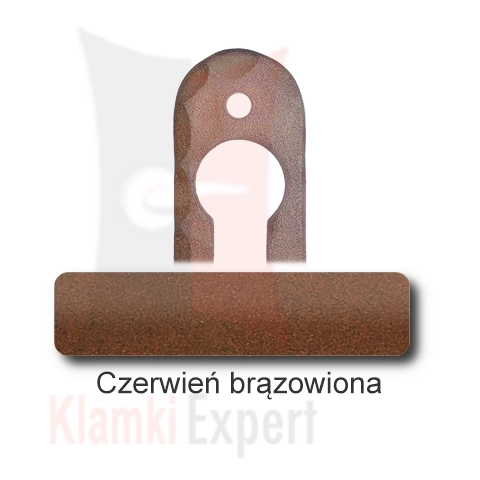 Czerwień brązowiona