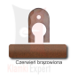 Czerwień brązowiona