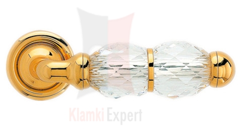 Klamka Crystal bez dolnej rozety