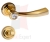 Klamka ELIKA Crystal 108 z blokadą WC