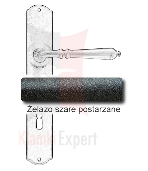 Żelazo szare postarzane