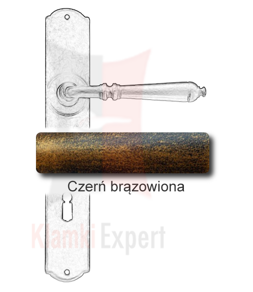 Czerń brązowiona