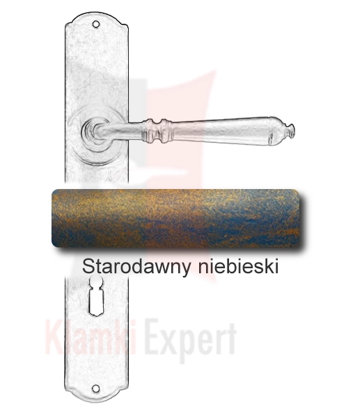 Starodawny niebieski