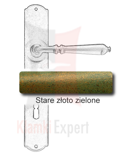 Stare złoto zielone