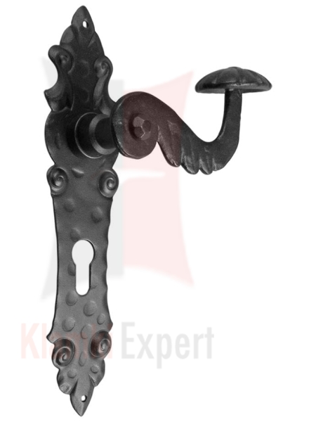 Klamka OLENA 527 z otworem na wkładkę