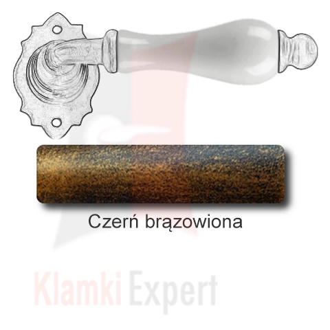 Czerń brązowiona