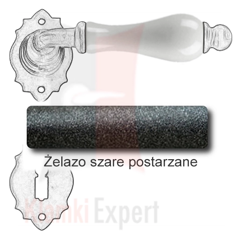 Żelazo szare postarzane
