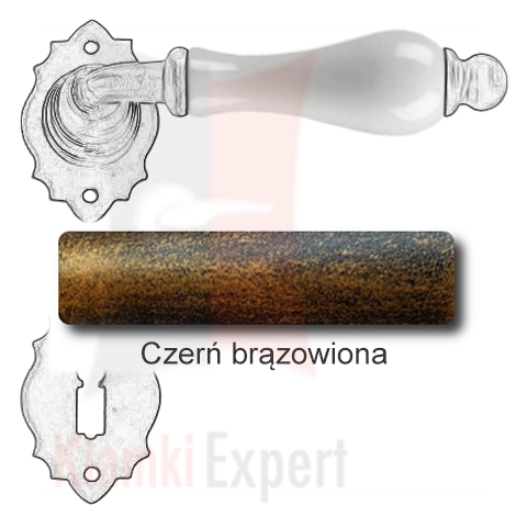 Czerń brązowiona