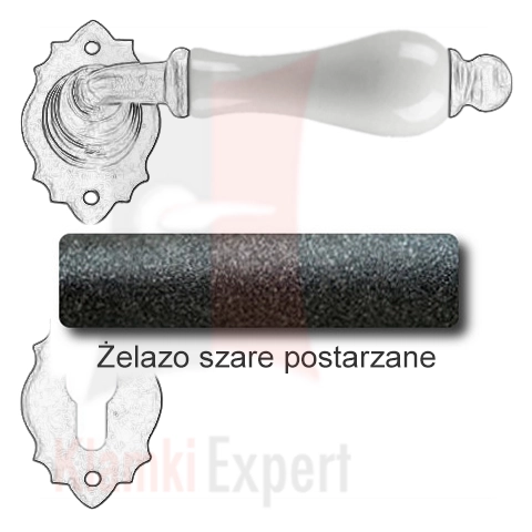 Żelazo szare postarzane