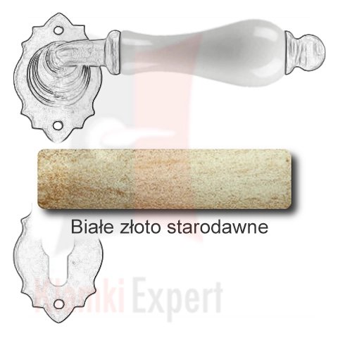 Białe złoto starodawne