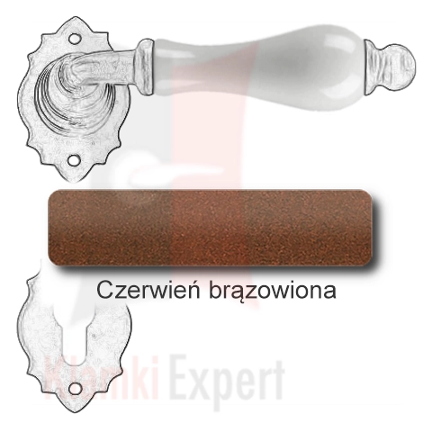 Czerwień brązowiona
