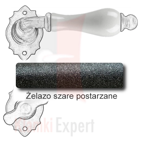 Żelazo szare postarzane