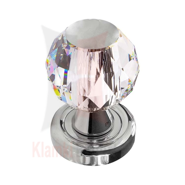 Gałka stała VERONICA 80 mm kolor CR chrom błyszczący