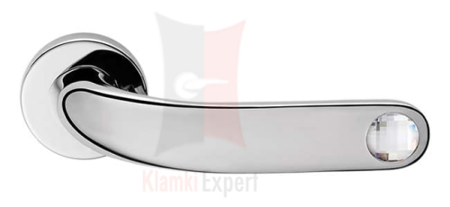 Klamka POINT Crystal 023 CS chromowany błyszczący