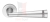 Klamka LED Mesh 023 CS chromowany matowy