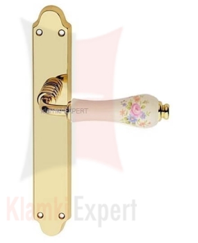 Klamka DALIA 766 szyld długi bez otworu