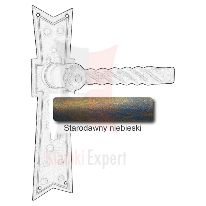 Starodawny niebieski