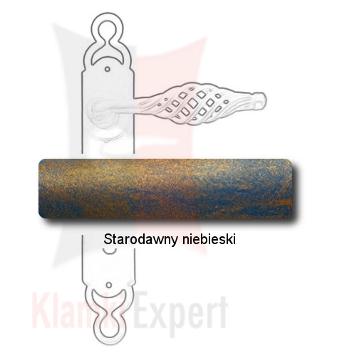 Starodawny niebieski