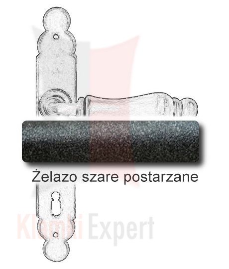 Żelazo szare postarzane