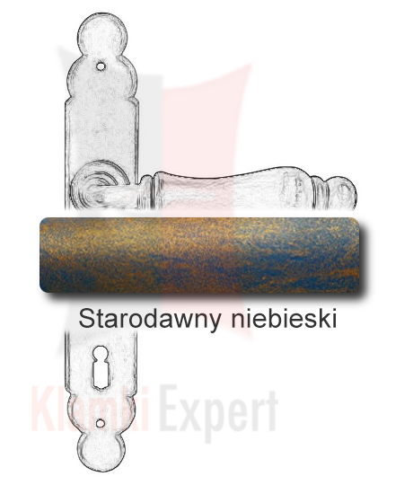 Starodawny niebieski