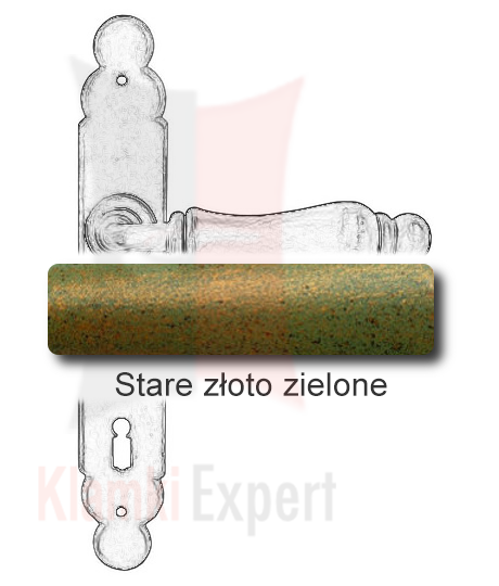 Stare złoto zielone
