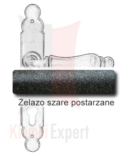 Żelazo szare postarzane