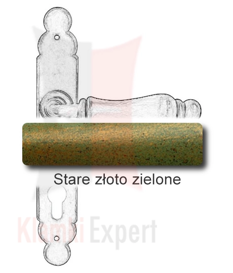 Stare złoto zielone