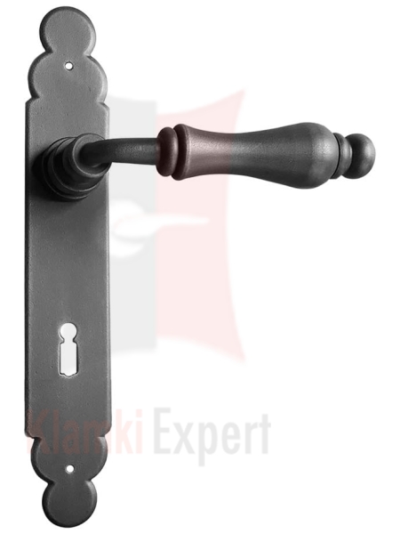 Klamka Berlino 2499 z otworem na klucz