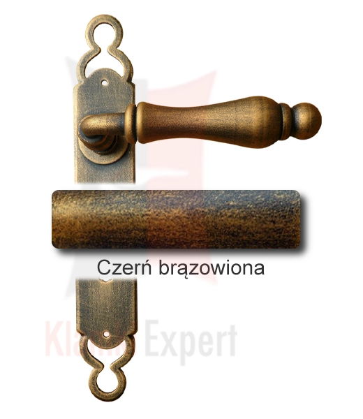Czerń brązowiona