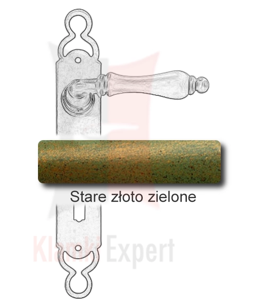 Stare złoto zielone