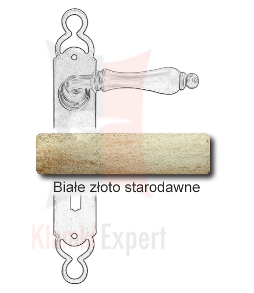 Białe złoto starodawne