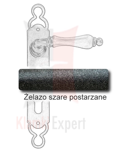 Żelazo szare postarzane