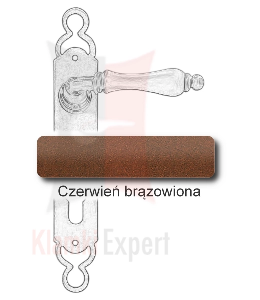 Czerwień brązowiona