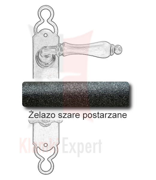 Żelazo szare postarzane