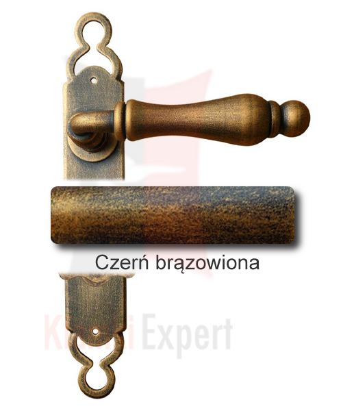 Czerń brązowiona