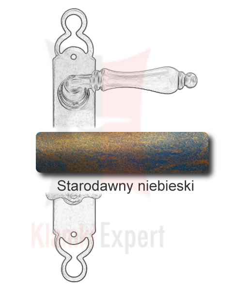 Starodawny niebieski