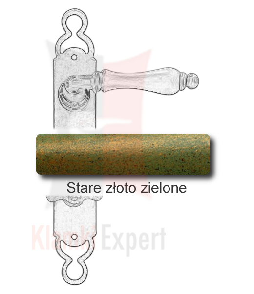 Stare złoto zielone