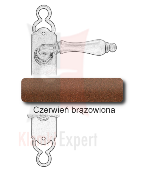 Czerwień brązowiona