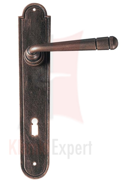 Klamka BERNA 2109 z otworem na klucz