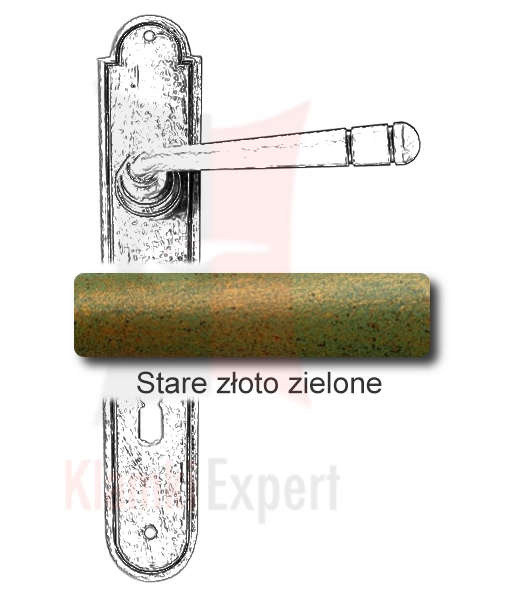 Stare złoto zielone