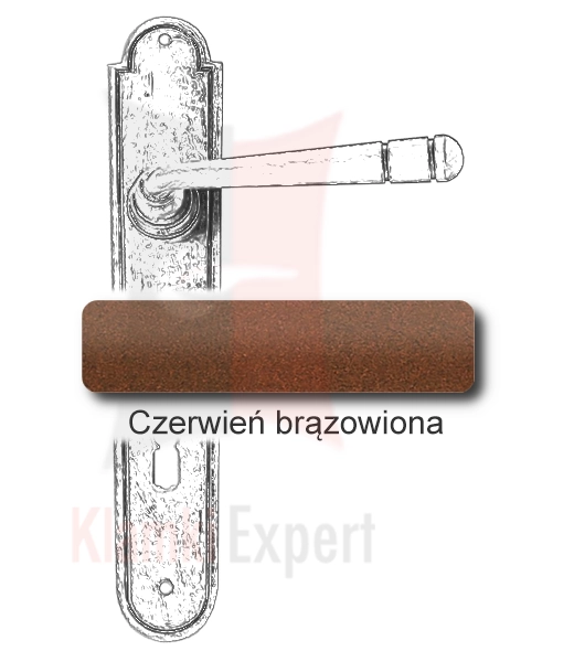 Czerwień brązowiona