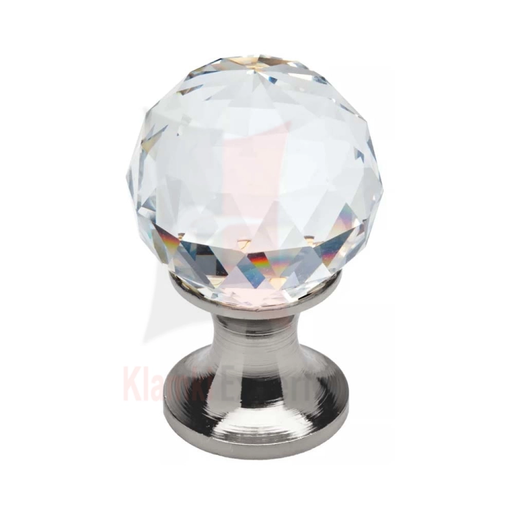 CRYSTAL CR 40 mm gałka meblowa z kryształem Swarovskiego